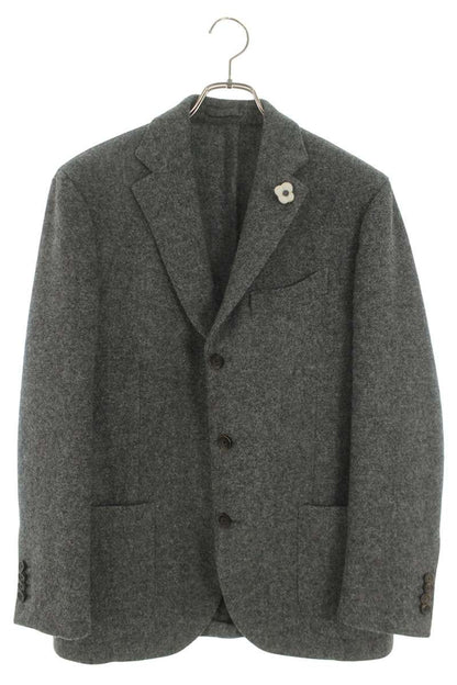 lardini Wool Jacket Gray Size L