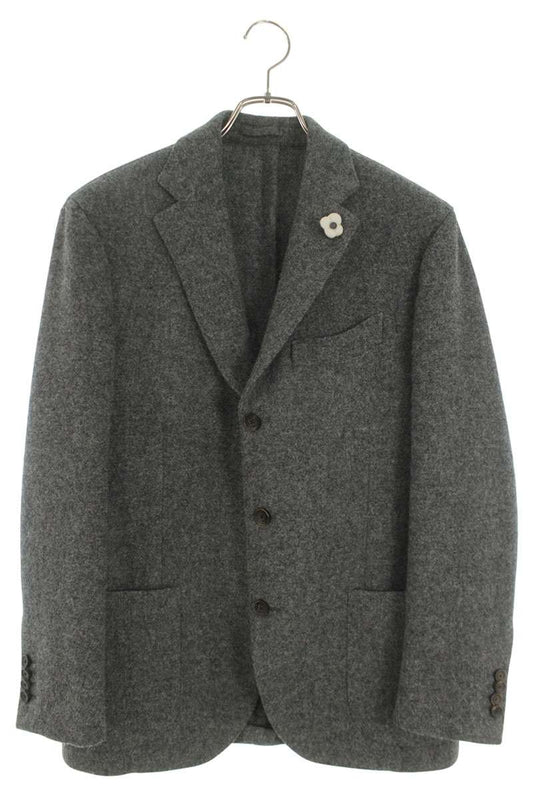 lardini Wool Jacket Gray Size L