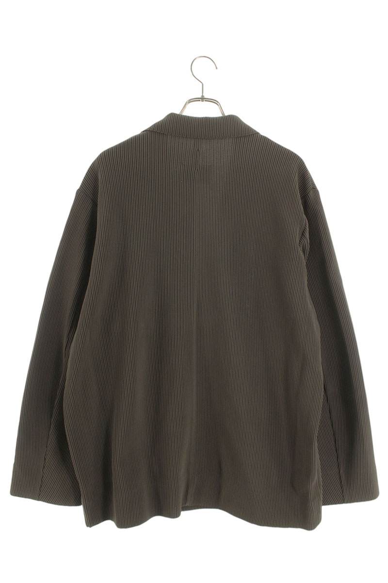 stein Oversized Pleated Polyester Jacket Gray Size M