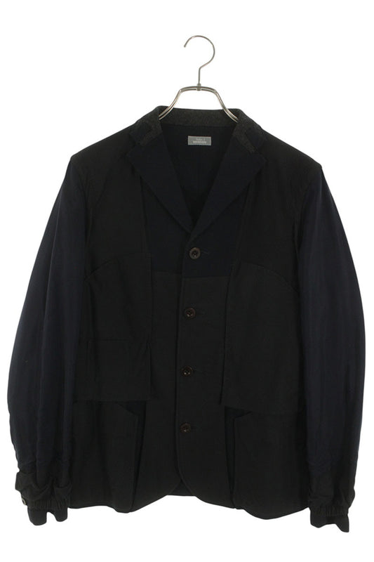 kolor BEACON Wool Blend Patchwork Jacket Multi Size S
