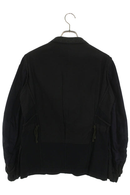 kolor BEACON Wool Blend Patchwork Jacket Multi Size S