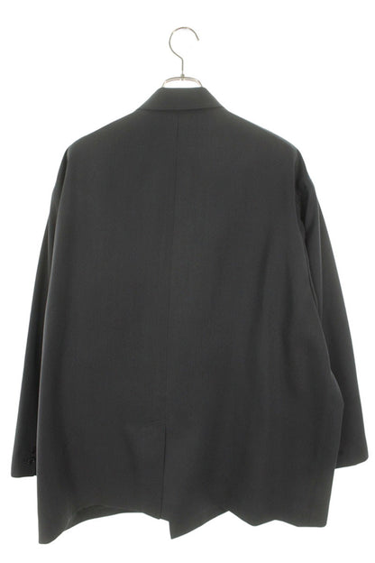 Graphpaper 23AW Wool Gabardine Double Jacket Gray Size L