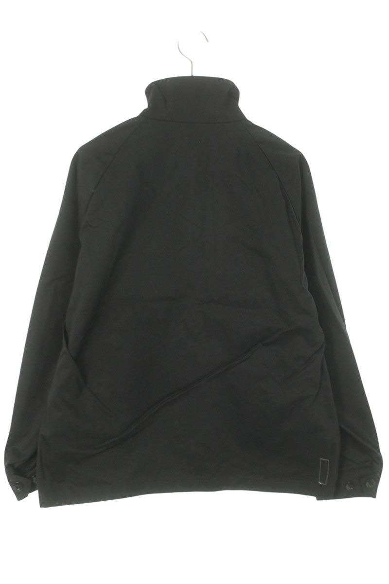 SEQUEL 25SS Black Logo Embroidered Nylon Jacket Size L