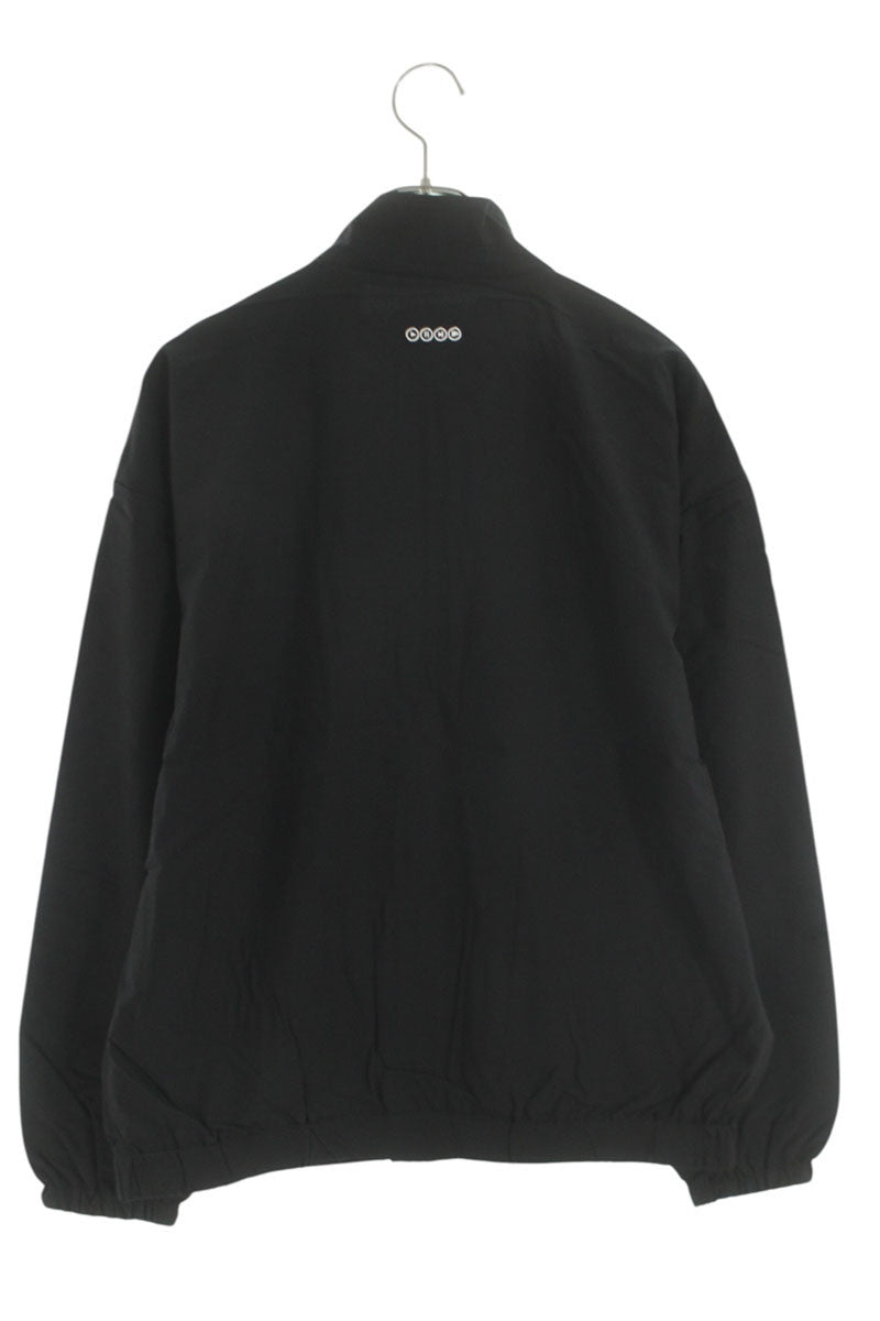 SEQUEL 25SS Black Logo Embroidered Nylon Jacket Size M