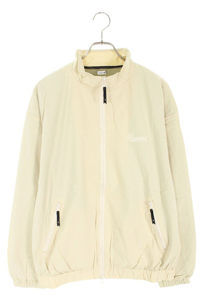 SEQUEL 24AW Beige Logo Embroidered Nylon Jacket Size M