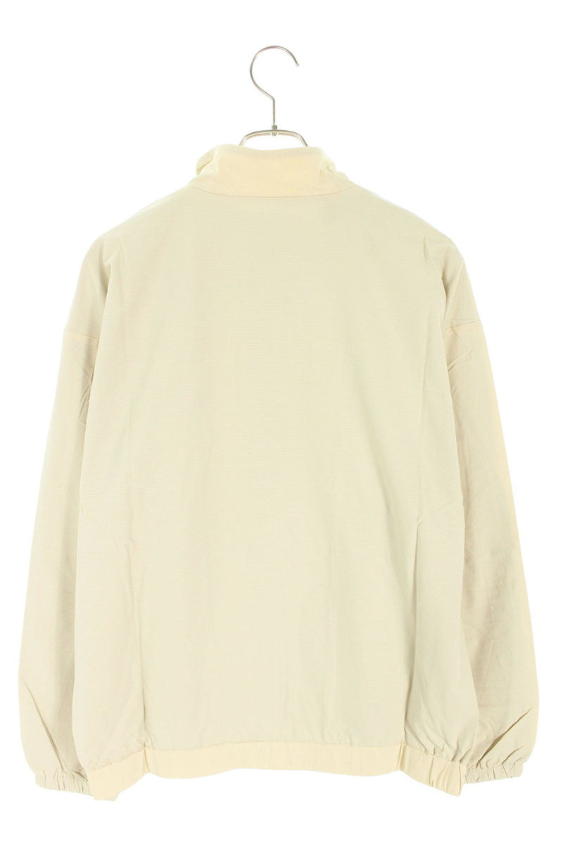 SEQUEL 24AW Beige Logo Embroidered Nylon Jacket Size M