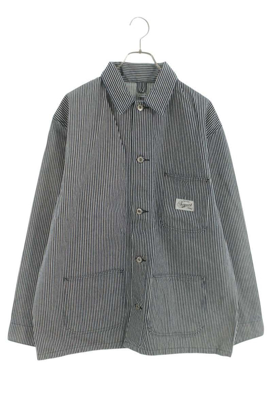 SEQUEL 25SS Multi-Color Hickory Cotton Jacket Size L