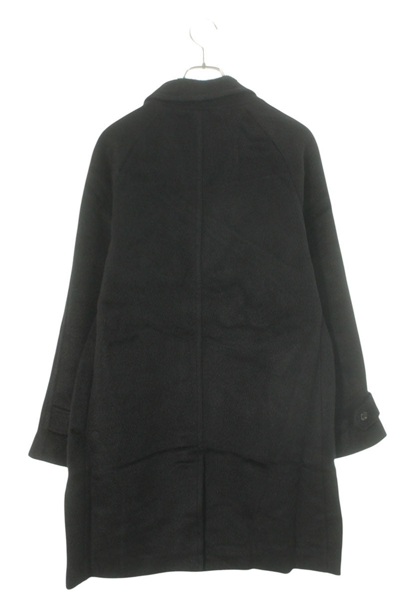 SEQUEL 24AW Black Alpaca Wool Chester Jacket Size M