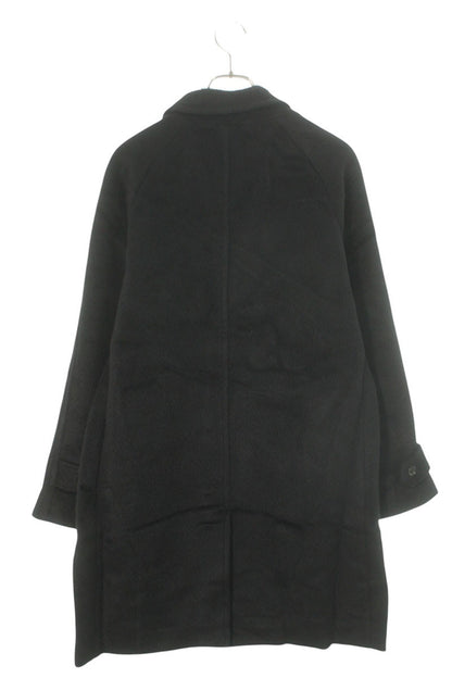 SEQUEL 24AW Black Alpaca Wool Chester Jacket Size XL