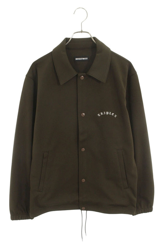 GOD SELECTION XXX Logo Patchwork Jacket Brown Size M