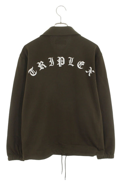 GOD SELECTION XXX Logo Patchwork Jacket Brown Size M