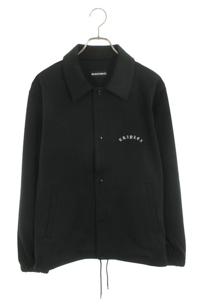 GOD SELECTION XXX Logo Patch Track Jacket Black Size M