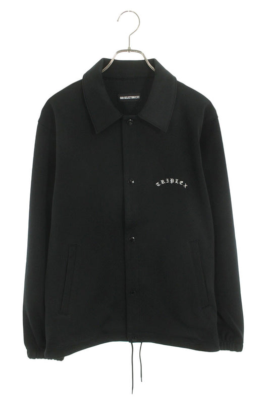 GOD SELECTION XXX Logo Patch Track Jacket Black Size M