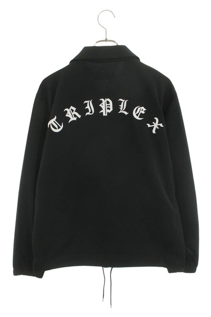 GOD SELECTION XXX Logo Patch Track Jacket Black Size M