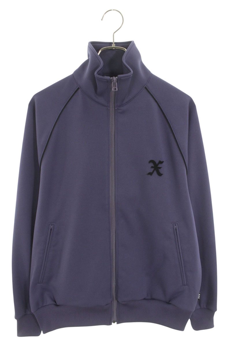 GOD SELECTION XXX Logo Patchwork Jacket Purple Size S