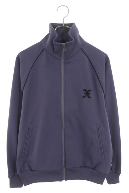 GOD SELECTION XXX Logo Patchwork Jacket Purple Size S