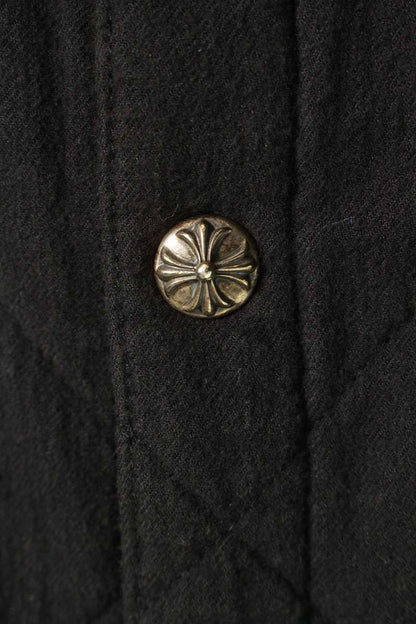 Chrome Hearts Quilted Cross Ball Wool Blend Jacket Size M