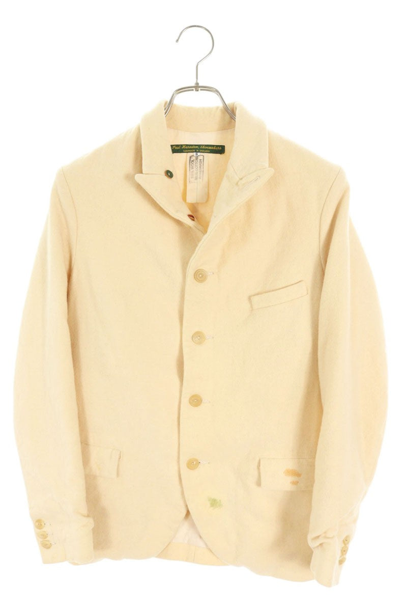 Paul Harnden Off-White Embroidered Wool Jacket Size S