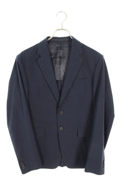 Prada Dark Navy Cotton Tailored Jacket Size S