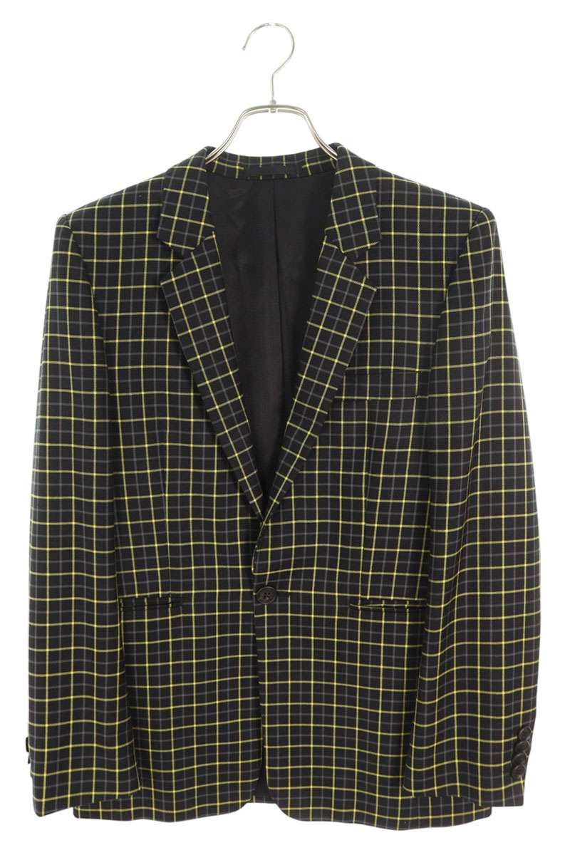 Paul Smith Plaid Wool 1B Jacket Multi Size M