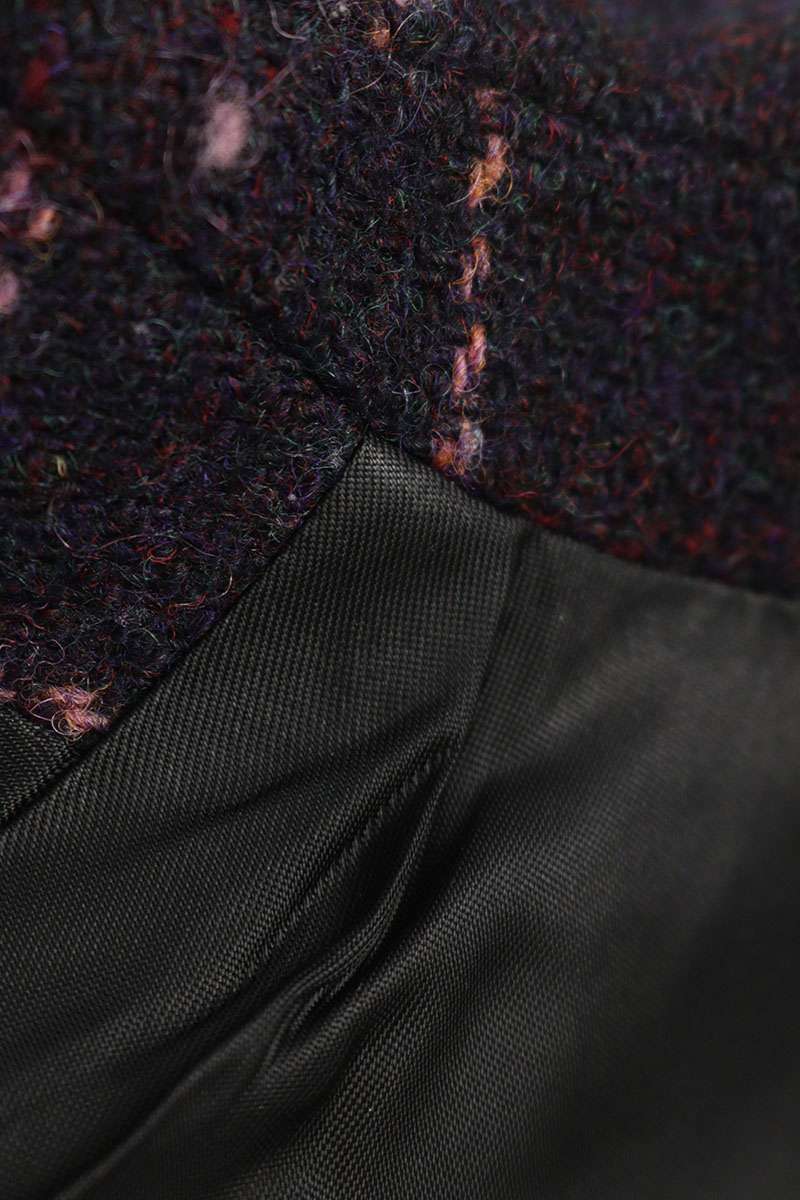Raf Simons 17AW Patchwork Jacket Purple Size S