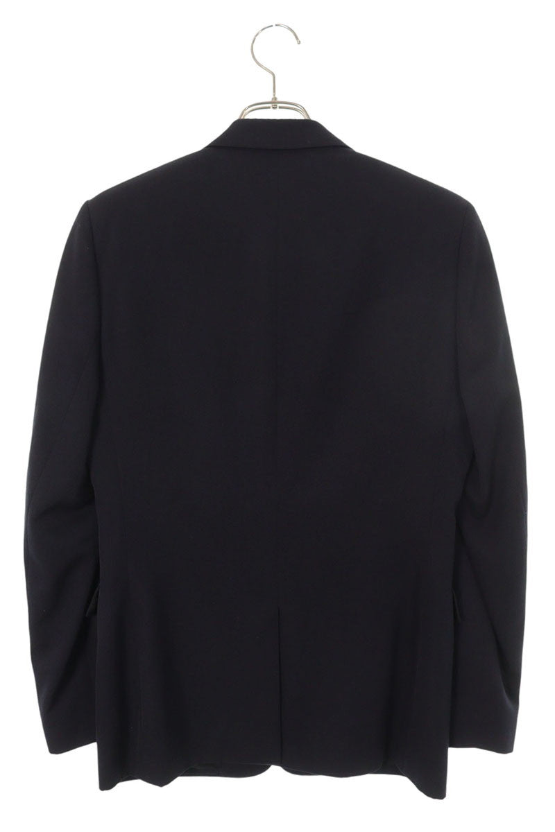Dior HOMME SS16 Rose Embroidered Tailored Jacket Navy Size S