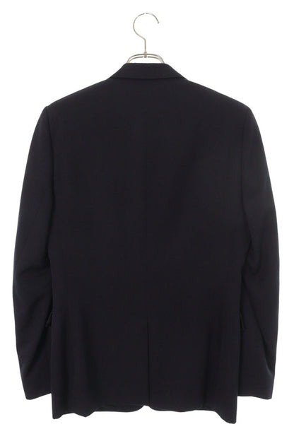 Dior HOMME SS16 Rose Embroidered Tailored Jacket Navy Size S