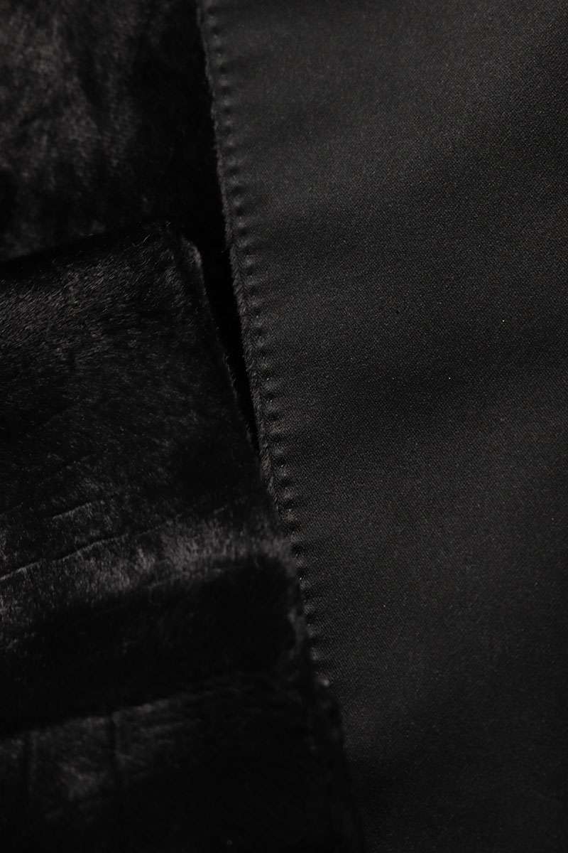 CELINE Croco Velvet Smoking Jacket Black Size XS