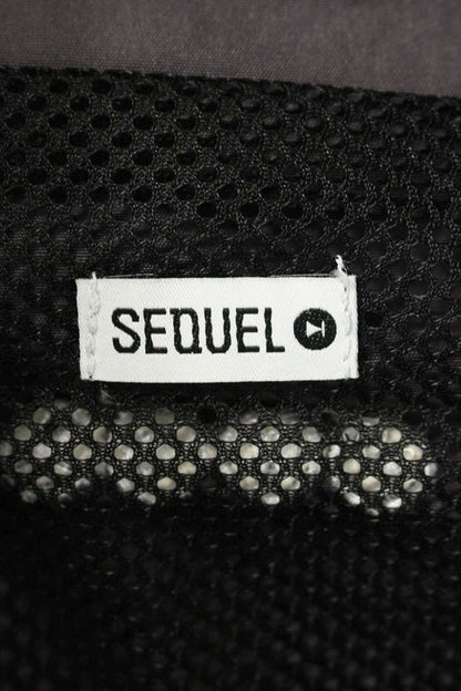 SEQUEL SS25 Logo Embroidered Nylon Jacket Gray Size XL
