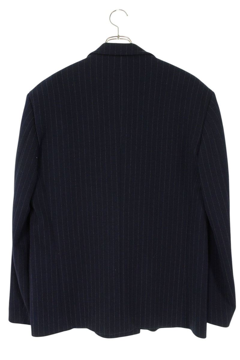 VETEMENTS 20AW DB Jersey Tailored Jacket Navy Size XS