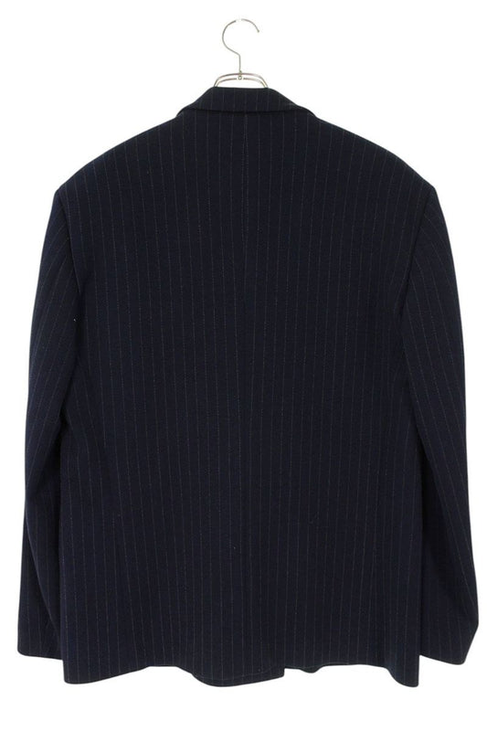 VETEMENTS 20AW DB Jersey Tailored Jacket Navy Size XS