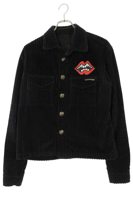 Chrome Hearts Chomper Corduroy Jacket Black Size S