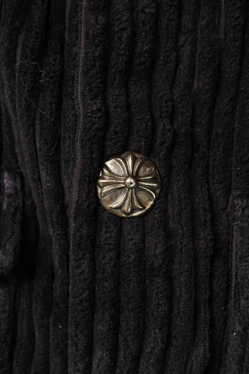 Chrome Hearts Chomper Corduroy Jacket Black Size S