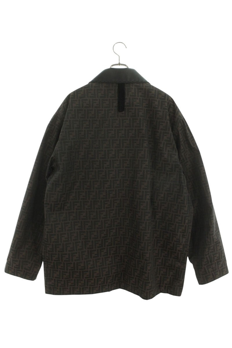 FENDI Collar Panel FF Logo Jacket Multi Size L