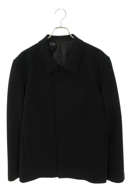 N.HOOLYWOOD SS25 Fly Front Tailored Jacket Black Size 38