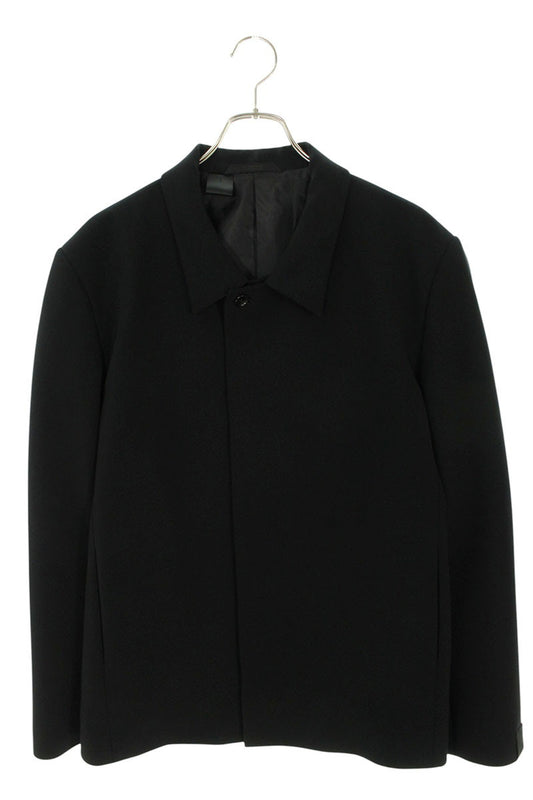 N.HOOLYWOOD SS25 Fly Front Tailored Jacket Black Size 38
