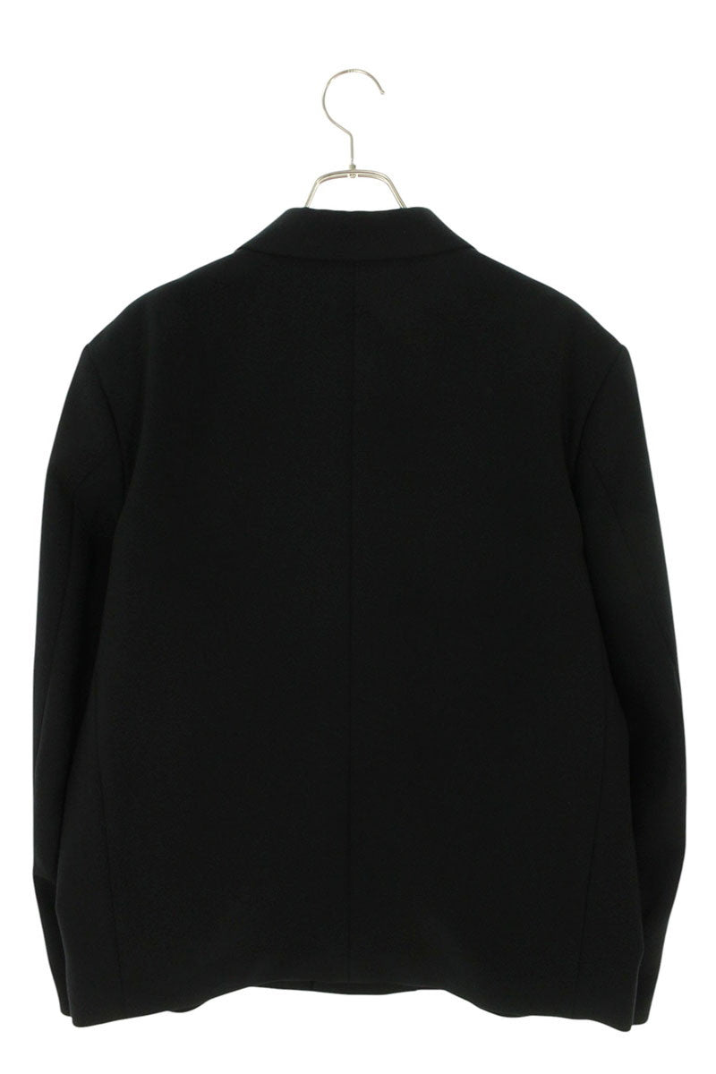 N.HOOLYWOOD SS25 Fly Front Tailored Jacket Black Size 38