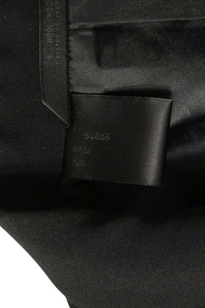 N.HOOLYWOOD SS25 Fly Front Tailored Jacket Black Size 38