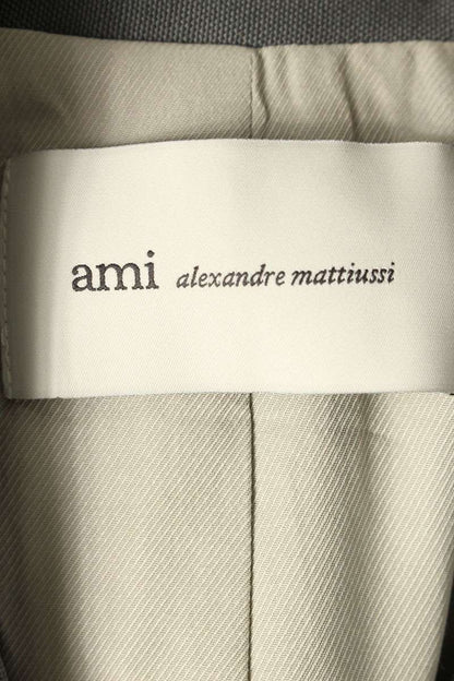 AMI Alexandre Mattiussi SS26 DB Jacket Gray Size XS