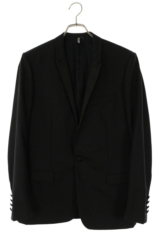 Dior HOMME Wool 1B Tailored Jacket Black Size M