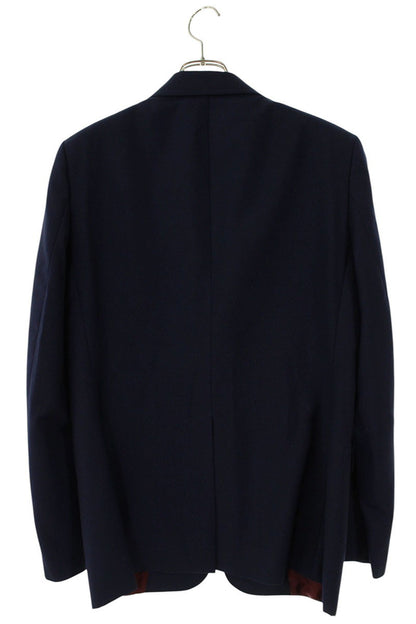 GUCCI Wool Mohair 2B Tailored Jacket Navy Size M