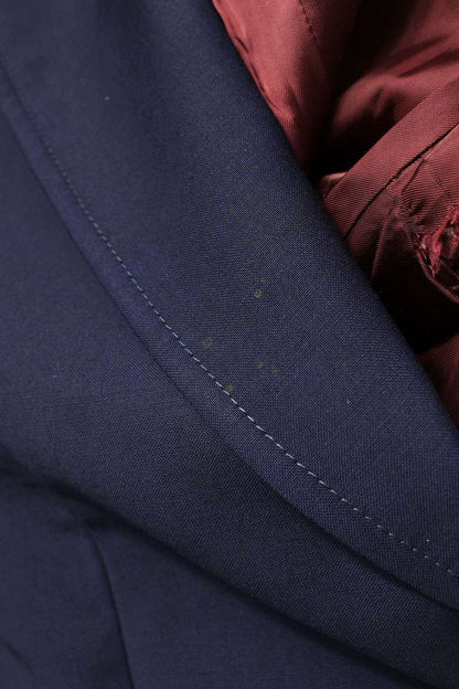 GUCCI Wool Mohair 2B Tailored Jacket Navy Size M