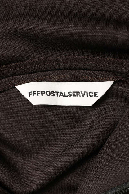 FFF POSTAL SERVICE Enigma Tracksuit Jacket Dark Brown Size L