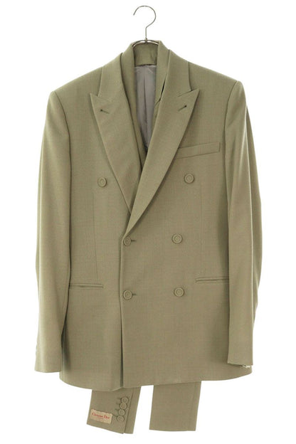 DIOR Wool DB Tailored Jacket Khaki Size XS