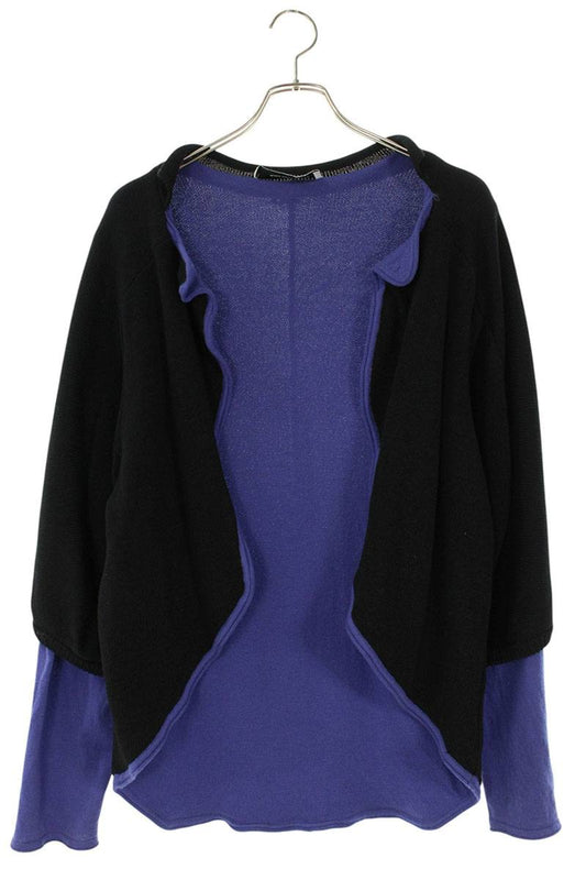 KIKO KOSTADINOV Cotton Layered Jacket Black Purple Size S