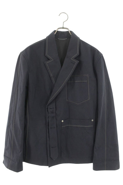 DIOR 24SS Cotton Gardener's DB Jacket Navy Size L