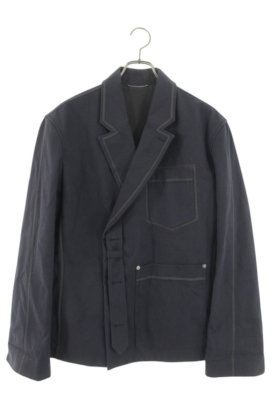 DIOR 24SS Cotton Gardener's DB Jacket Navy Size L