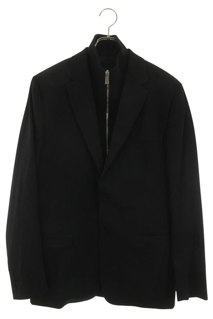DIOR 23SS Wool Zip-Knit Tailored Jacket Black Size M