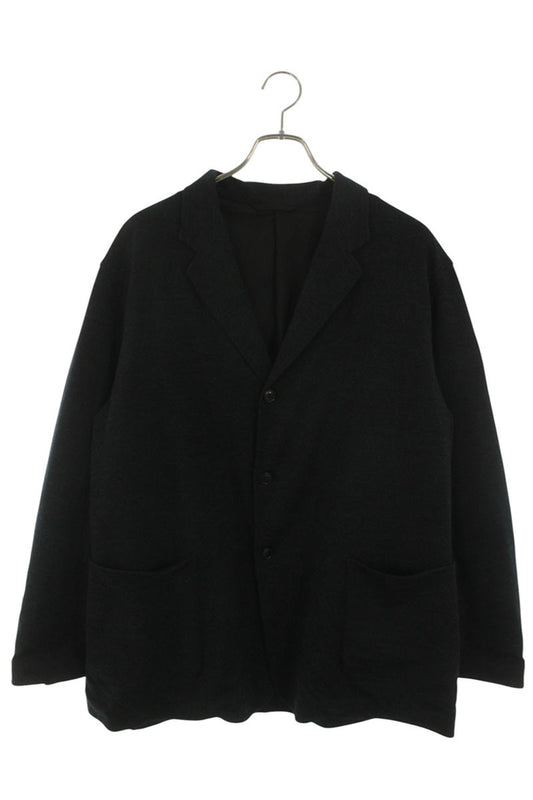COMOLI 25AW Wool Knit Jacket Black Size S