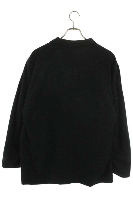 COMOLI 25AW Wool Knit Jacket Black Size S